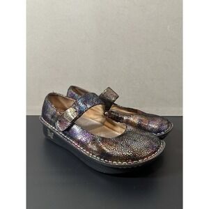 alegria Paloma Rainbow Mary Jane‎ Size 38, US 7.5